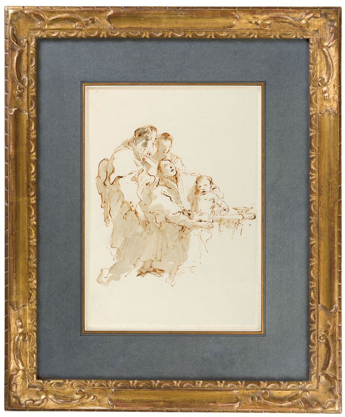 Giovanni Battista Tiepolo - The Holy Family | MasterArt
